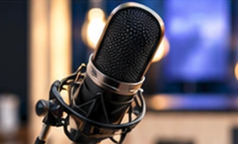 Podcast microphone